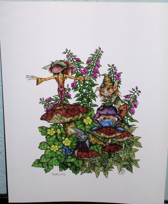 Amy Brown - Goblins - RARE - OUT OF PRINT