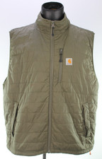 Carhartt Men's Quilted Vest Size 2XL Military Green