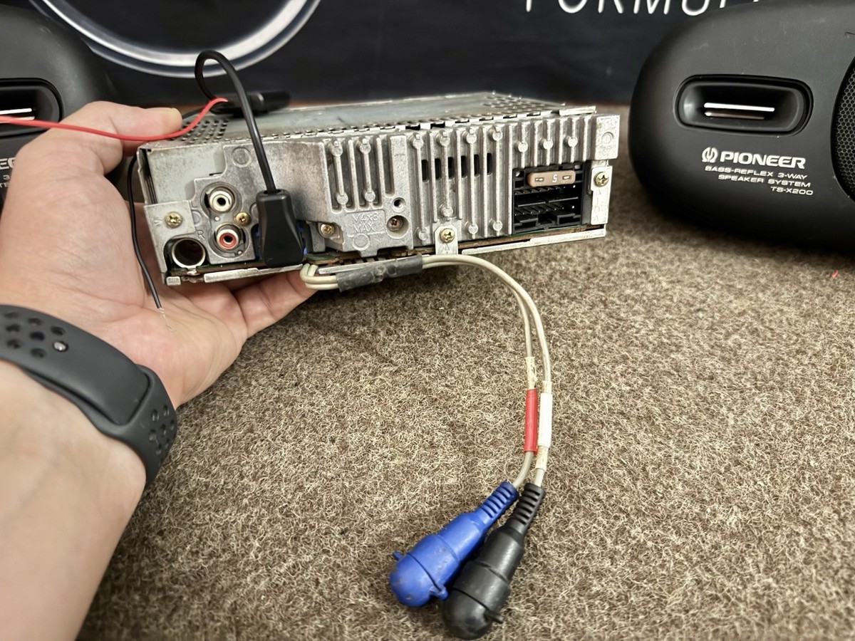 PIONEER CARROZZERIA MEH-P555 Car Radio Minidisc Player Bluetooth