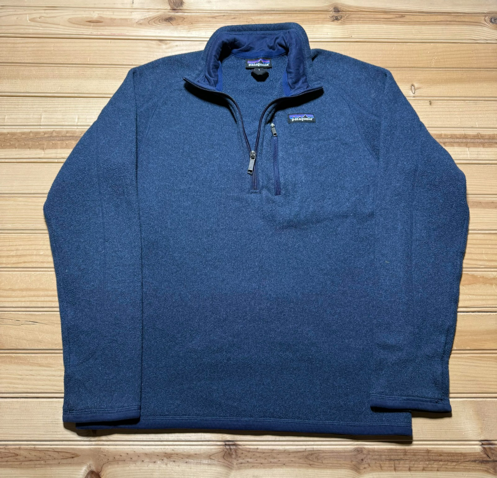 Patagonia Worn Wear Better Sweater 1/4-Zip Heather Gorpcore Jacket - Size Small