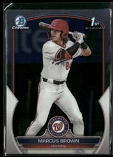 2023 Bowman Draft #BDC-26 Marcus Brown Chrome