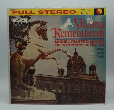 Mishel Piastro - Vienna Remembered: Symphony of the Air Musik Vinyl-Schallplatte