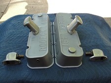 Rare Rodeck Aluminum Valve Covers Big Block Chevy Bbc 396 427 454 502 540 Rare Rodeck Aluminum Valve Covers Big Block Chevy Bbc 396 427 454 502 540