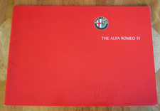 ALFA ROMEO 33 1.5, 1.7, VELOCE, CLOVERLEAF BROCHURE.  1980'S. 24 PAGE.