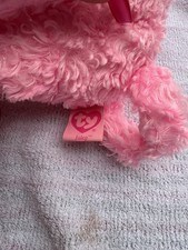TY Pinkys JULEP THE BRIGHT PINK MONKEY 8" Plush STUFFED ANIMAL Toy w/ TAG