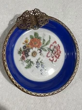 Vintage JKW 1930 West Germany  Porcelain Ladies Ashtray  With cigarette Holder