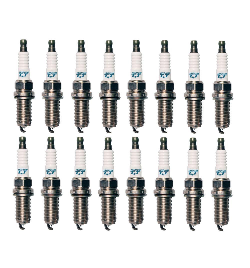 Denso Set of 16 Iridium TT Spark Plugs Gap 0.040 For Dodge Jeep Mercedes V8