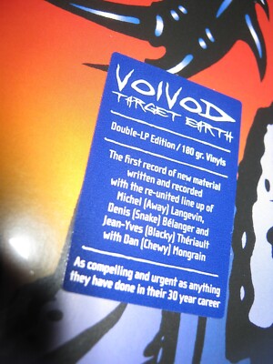 米2discs LP Voivod Target Earth 9982611 Century Media /00660 Voïvod – Target Earth | Releases | Discogs