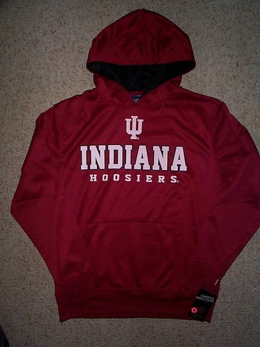 (2025-2026) Indiana Hoosiers ($55) Maglia Felpa Adulto UOMO/UOMO (L-LARGE)