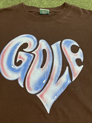 Tyler, The Creator Golf Wang Tシャツ Sサイズ Golf Wang Tyler The Creator Blue Retro Heart Men T Shirt