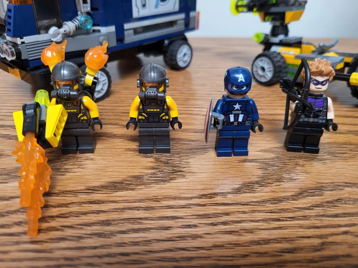 Avengers store lego truck
