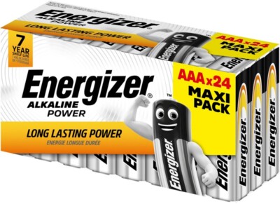 Energizer Micro-Batterie Alkaline Power AAA 24 Stück