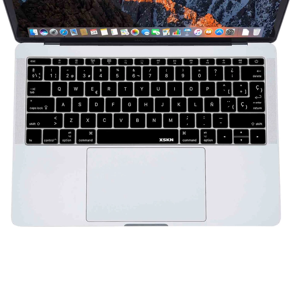 XSKN Spanish Keyboard Cover for Macbook Pro 13.3 no Touch Bar/Macbook 12 inch - Image 2 of 4