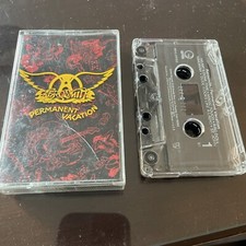 Aerosmith: Permanent Vacation Cassette Tape, 1987 - Tested WB