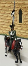 Painted 1/32 Metal Toy Soldier Mounted French Napoleonic  3