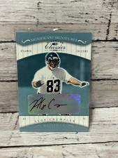 2001 Donruss Classics Significant Signatures #135 Alge Crumpler