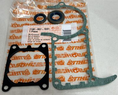 #ad STIHL OEM GASKET SET W CRANKSHAFT SEALS 1140 007 1001 MS362 MS362C MS362 C MQ VW $26.99