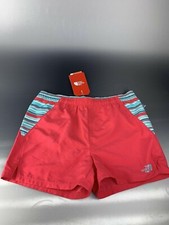 THE NORTH FACE Girls  Class V Water Shorts Size L/G 14/16 Atomic Pink Color NEW