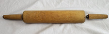 Wood Rolling Pin Rustic Baking Kitchen Primitive Farmhouse Country 17" Vintage