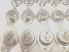 4 Pairs | MJ21193 + MJ21194 PNP + NPN Si Power Transistor New Original MOTOROLA