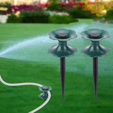 Garden Hose Guide Roller Spike Portable Watering Directional Wheel Hose Reel