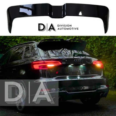 GLOSS BLACK REAR OETTINGER STYLE SPOILER WING LIP HATCHBACK FOR AUDI A3 8V 13-20