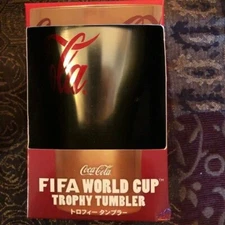 2014 COCA COLA ALUMINUM FIFA WORLD CUP TROPHY TUMBLER *** JAPAN VERSION ***