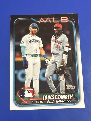 2024 Topps Update Julio Rodriguez/Elly De La Cruz Veteran Combos#US238-FREESHIP4