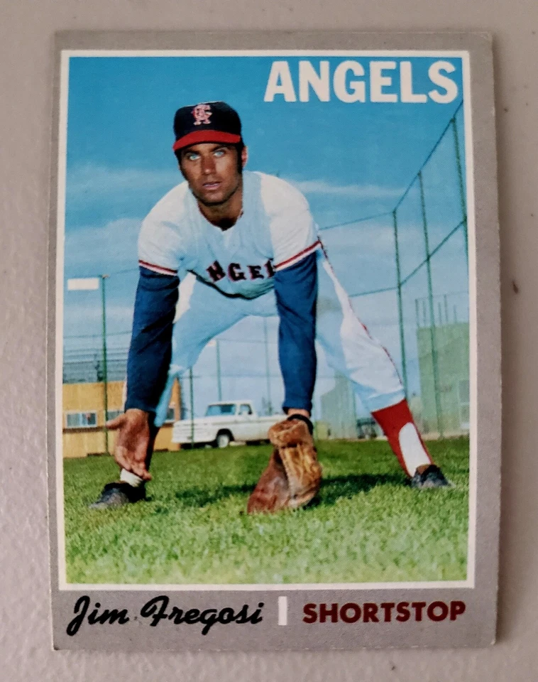 Lot of 9 1970 Topps CALIFORNIA ANGELS  vintage cards, JIM FREGOSI, RUDY MAY - Image 2 of 4