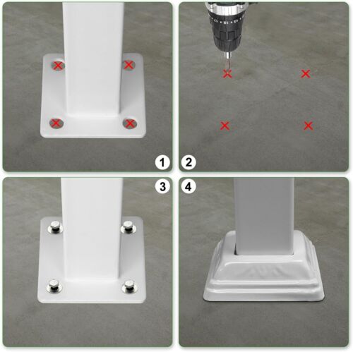 Durable Outdoor Handrail for Steps with Easy Install Kit - Transitional Style - Picture 5 of 9