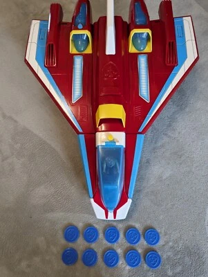 Paw Patrol Super Paws Mighty Pups Jet Command Center missiles disk x10 or x5