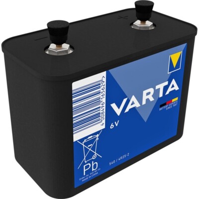 4R25/2  6V-Blockbatterie Zink-Kohle 6 Volt 17 Ah Longlife Varta
