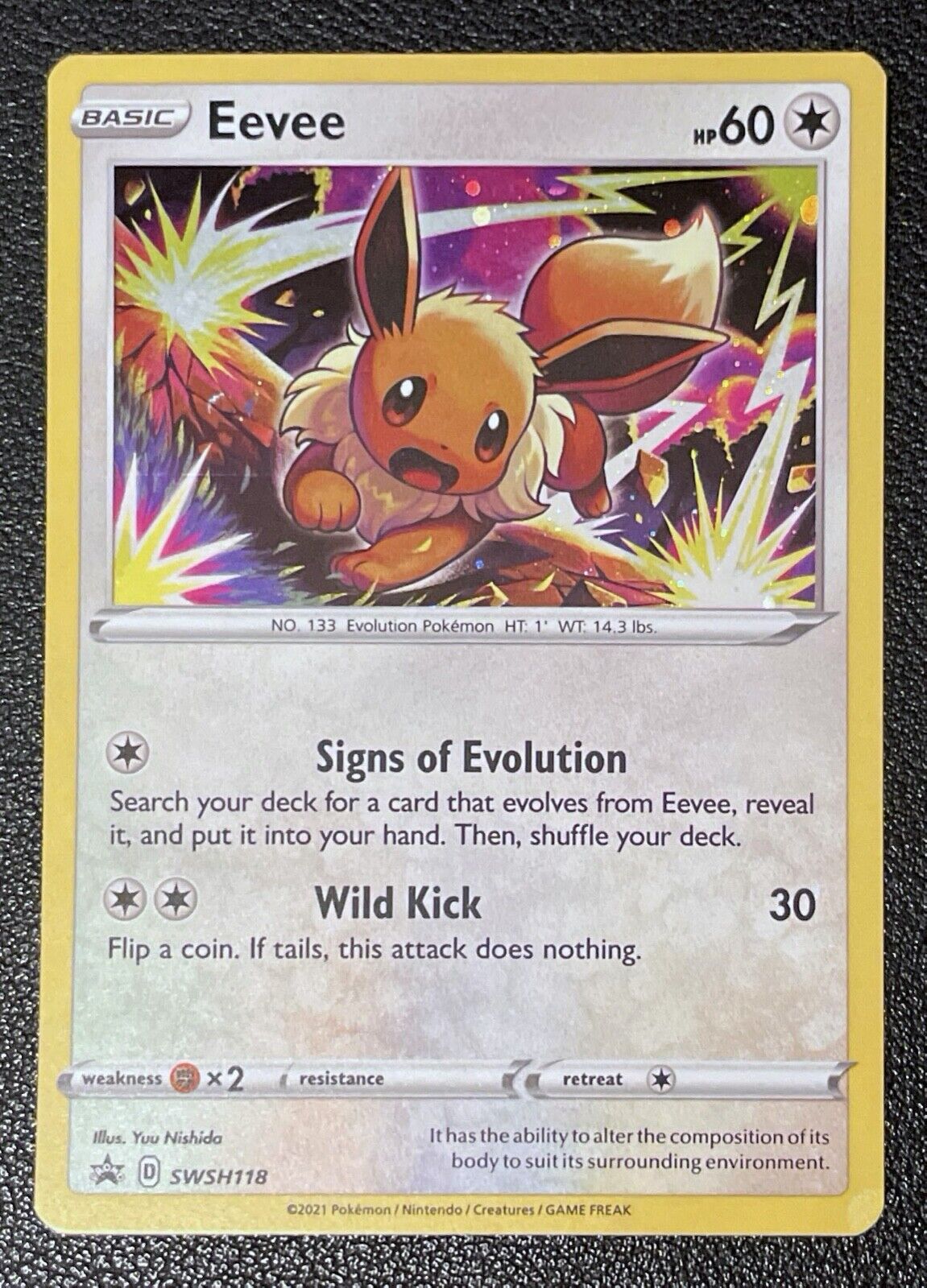 Eevee (SWSH Black Star Promos SWSH127) – TCG Collector