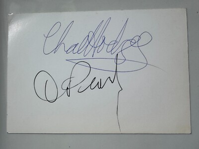 Chas & Dave    - Musik   - original Autogramm    - Größe 15  x 10 cm