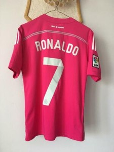 ronaldo pink jersey