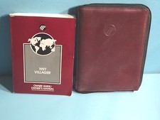 97 1997 Mercury Villager Owners Manual