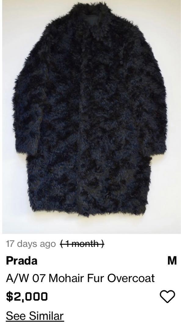 2007Aw Prada Black Fur Coat 52 | eBay 2007Aw Prada Black Fur Coat 52 | eBay