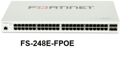 Switch Fortinet FortiSwitch FS-248E-FPOE 48 Porte PoE + 4 SFP – Ricondizionato TOP