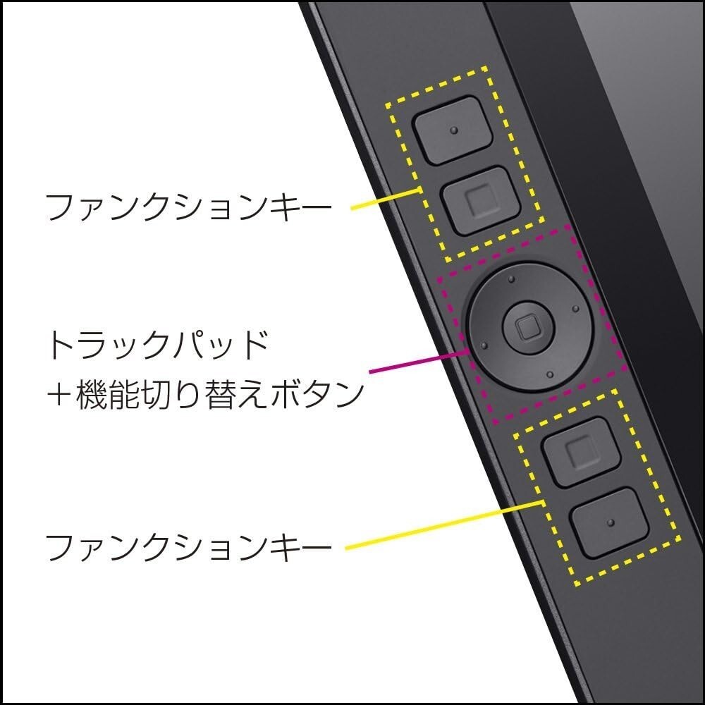 Wacom - WACOM ペンタブレット DTK-1300/K0 WACOM Cintiq 13HD DTK-1300/K0 LCD with tablet pen USED from