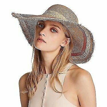 August Hat Company Color-Block Detail Floppy Sun Hat - Picture 1 of 1