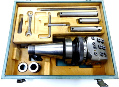 Mizoguchi (MST) MU-S-4 (NT50) Boring Head Set with Case Used