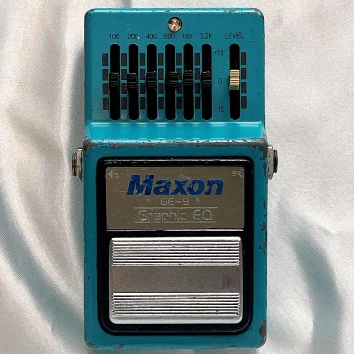 【 開梱 設置?無料 】 MAXON Made Pedal Guitar Vintage 1980s EQ Graphic 6band GE-9 ギター