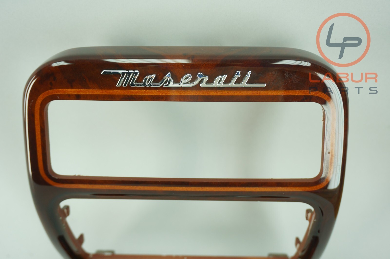 M139 03-13 Maserati Quattroporte Rear Center Console A/C Wood Trim Cover C1198