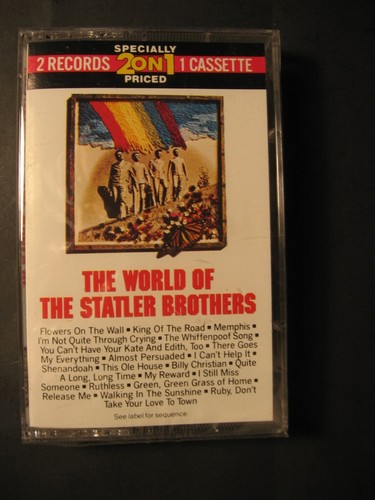The World of the Statler Brothers Music Cassette Tape / new & sealed