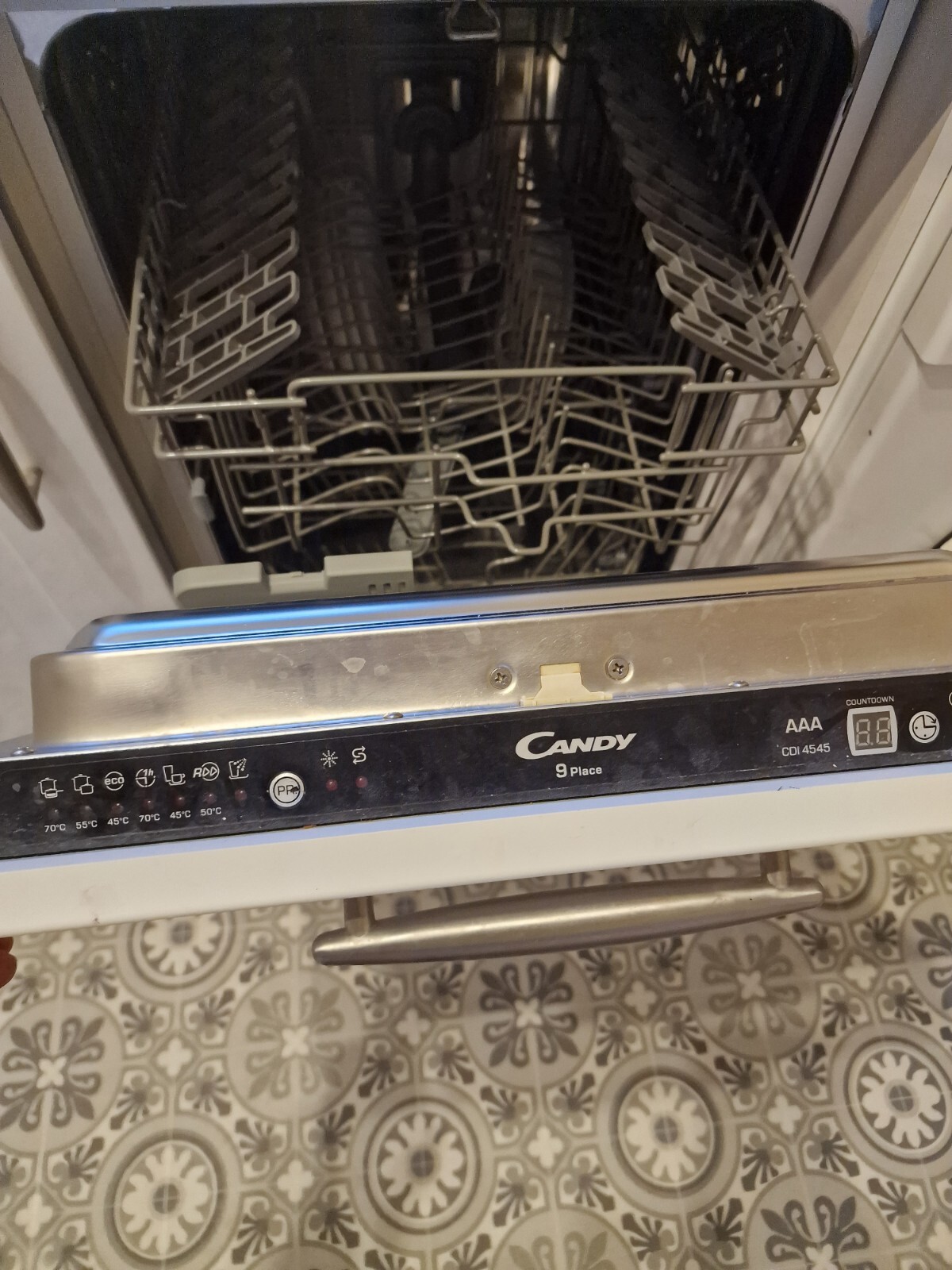 Kitchen units, white high gloss, with builtin appliances eBay