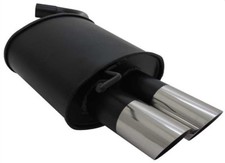 BMW E90 E91 316I 318I & 320I NOVUS SPORTAUSPUFF 2x 76mm "MS" >NEU<