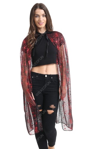 Mujer Disfraz de Halloween Espeluznante Vampiro Zombie Vestido Elegante Conjunto Fiesta Juegos con disfraces - Imagen 25 de 72