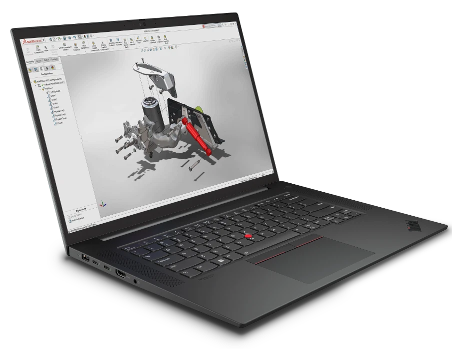 Lenovo Thinkpad P1 G4 i9-11950H 16" WQUXGA RTX3080 64G 8TB Storage Video Data - Image 2 of 4