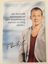 Karta z autografem AK *FABIAN HAMBUCHEN* Turnen Niemcy Karta reklamowa DVAG