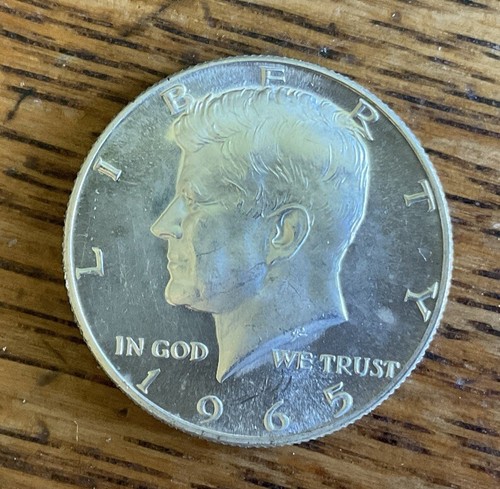 1965 Kennedy Half Dollar Juwel Stempelglanz Kamee aus SMS kostenloser Versand #4